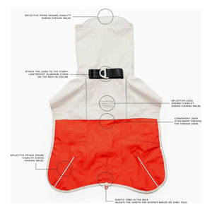 The Furry Folks - Impermeable Venture | Naranja