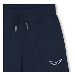Zadig & Voltaire - Shorts deportivos jogger con cordón de ajuste | Azul noche