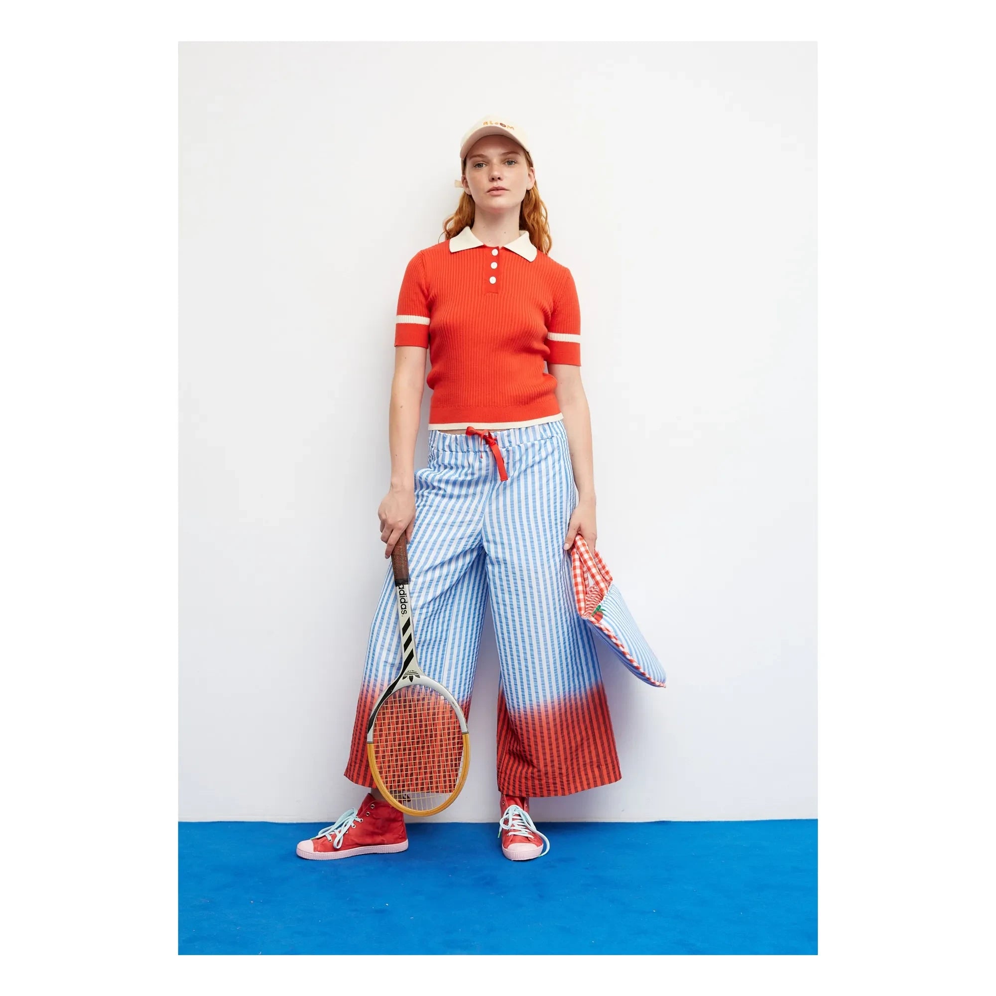 Dr Bloom - Polo de algodón Trina | Rojo