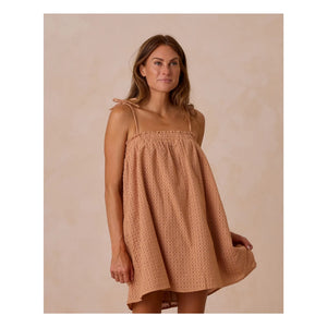 Rylee + Cru - Vestido Sahara Calado | Terracota