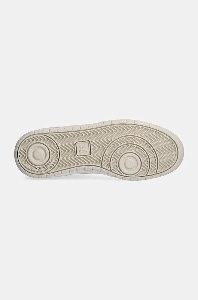 Zapatillas Veja V-10 de Piel Extra Blanca