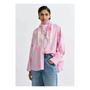 Essentiel Antwerp - Camisa bordada Jalinki | Rosa