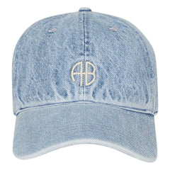 Anine Bing - Gorra de fibra reciclada Jeremy AB | Blanqueado a la piedra