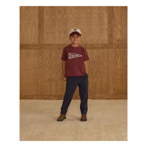 Rylee + Cru - Camiseta Home Team | Burdeos