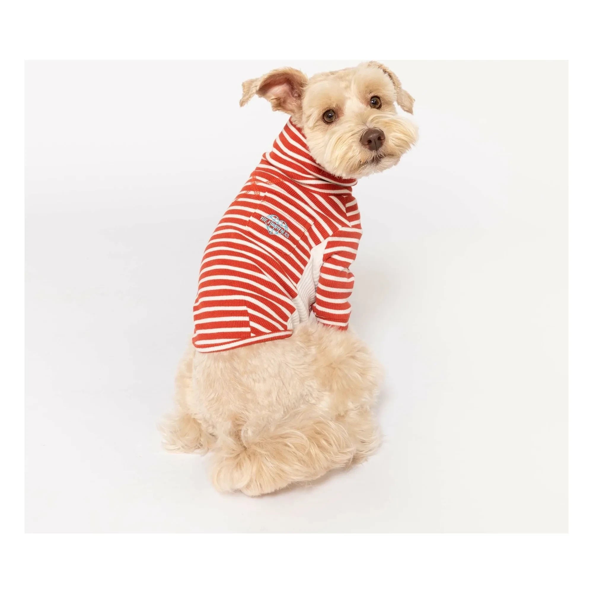 The Furry Folks - Suéter a rayas | Rojo