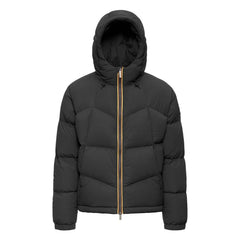 K-way - Quill Şık Naylon Dolgu Mont | Siyah
