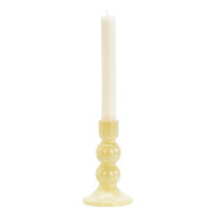 Madam Stoltz - Candelabro de cristal | Amarillo