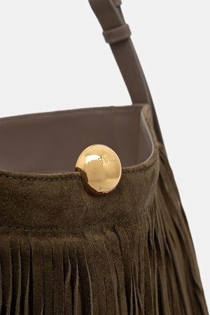 Bolso tote de ante Furla para mujer