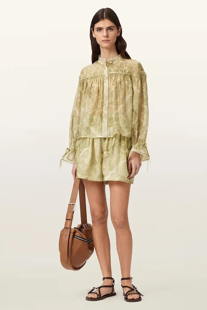 Camisa de lyocell AllSaints para mujer DELPHINE