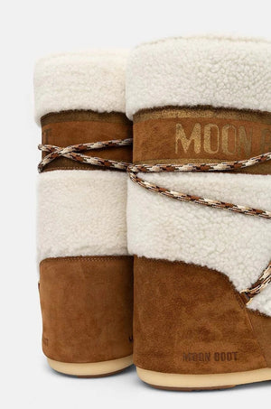 Moon Boot MB ICON SHEARLING Botas de Nieve de Piel para Mujer
