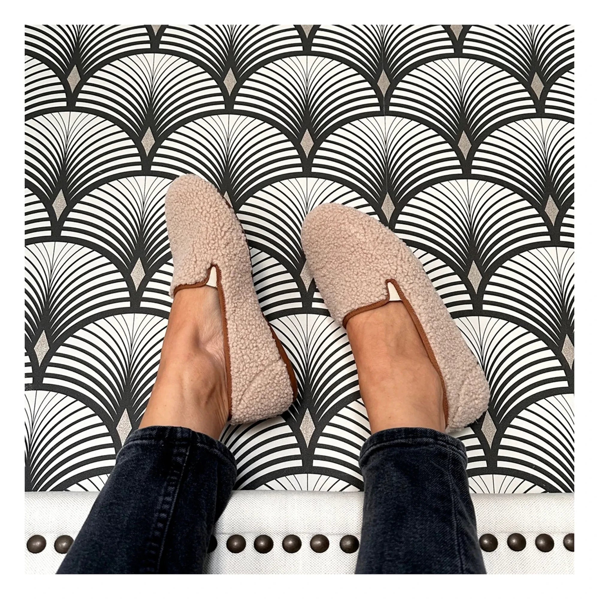 Hermosilla - Mégève Cocoon Zapatillas - Colección Mujer | Crema