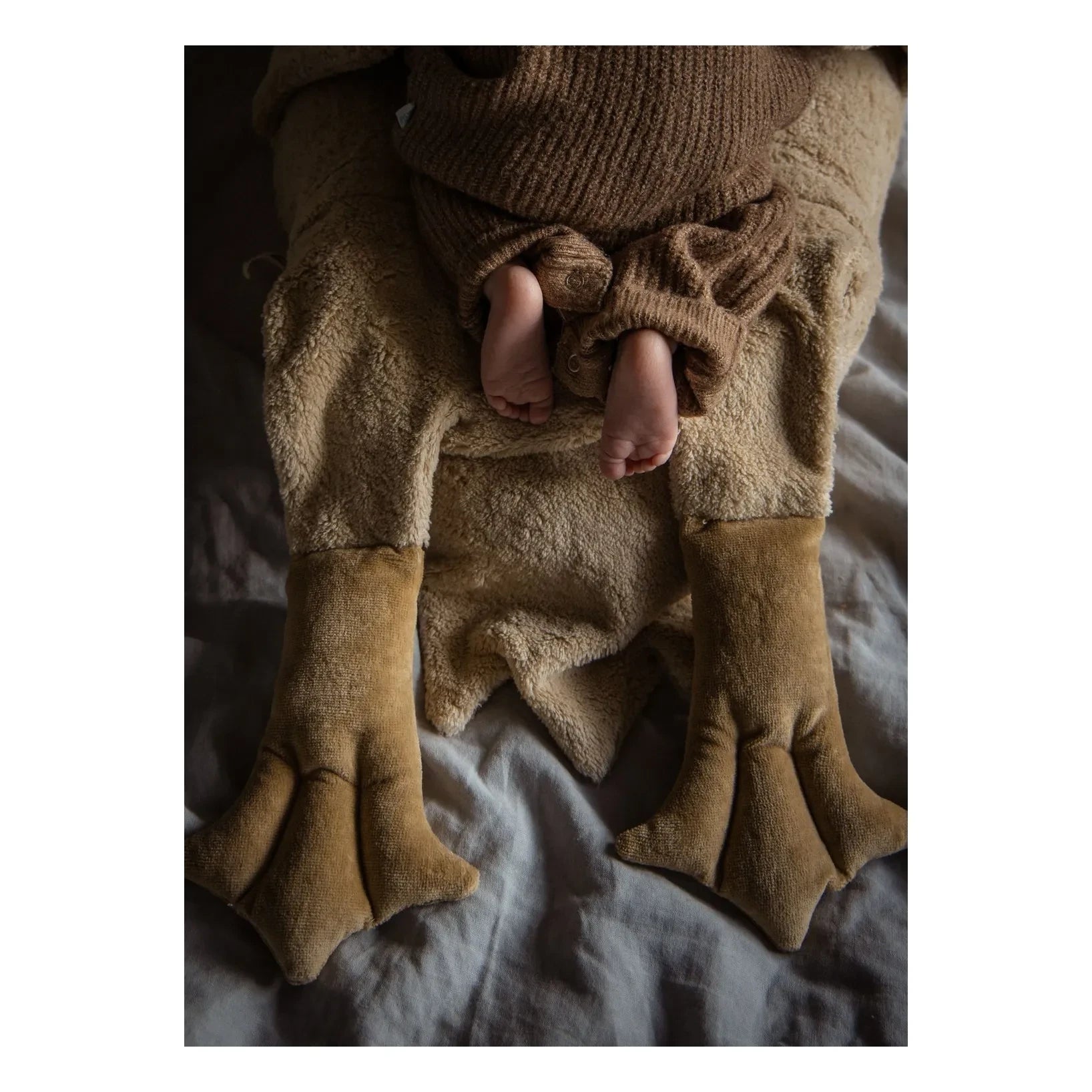 Senger Naturwelt - Ganso de peluche grande | Beige