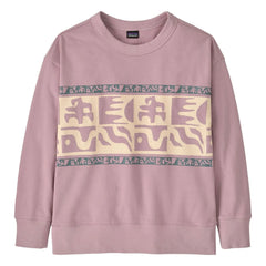 Patagonia - Mother Rays Crew Sweat Algodón orgánico | Malva