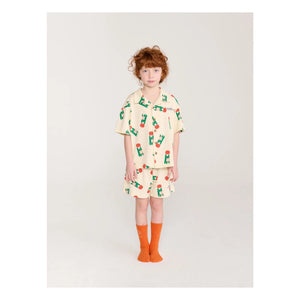 Bobo Choses - Conjunto de camisa y pantalón corto de algodón orgánico Pickles | Crudo