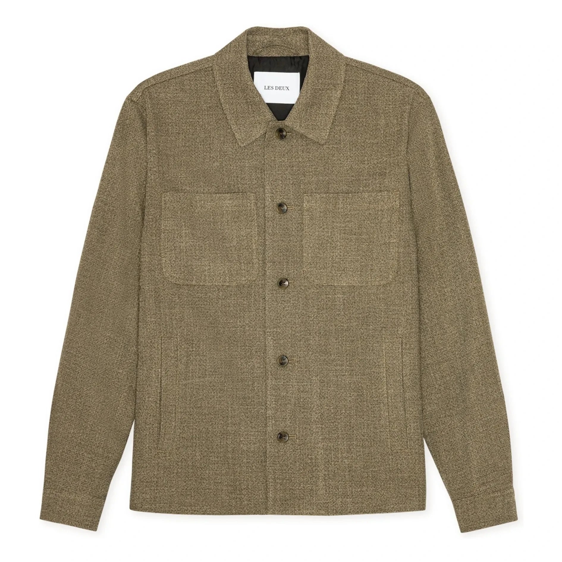 Les Deux - Chaqueta Melange Marsella | Marrón
