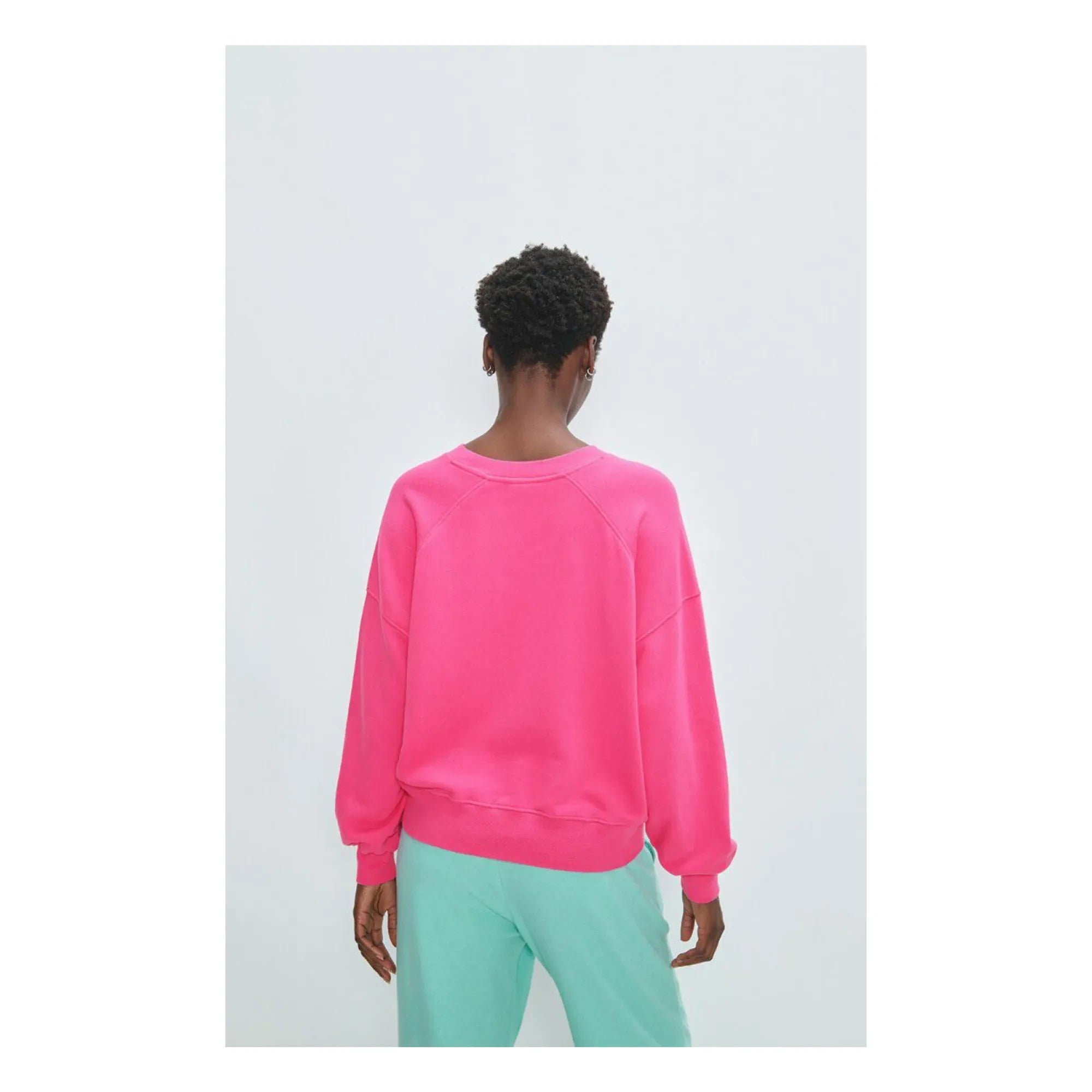 American Vintage - Sudadera Atubay | Rosa fluorescente
