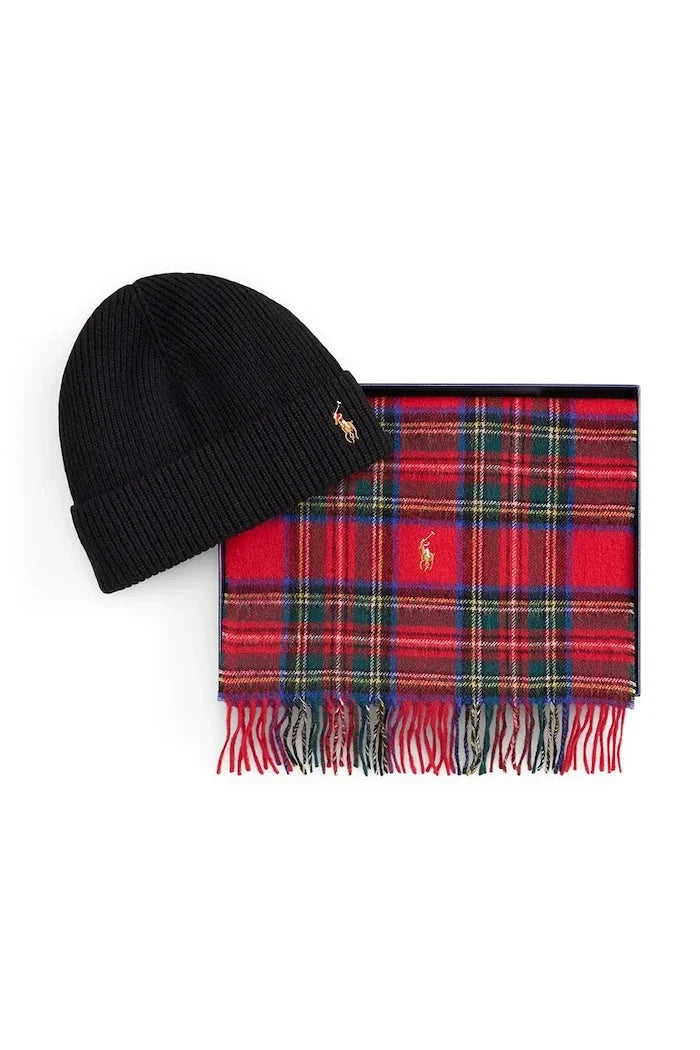 Gorro y bufanda de lana Polo Ralph Lauren