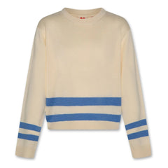 AO76 - Sudadera Elly Bandes | Marfil