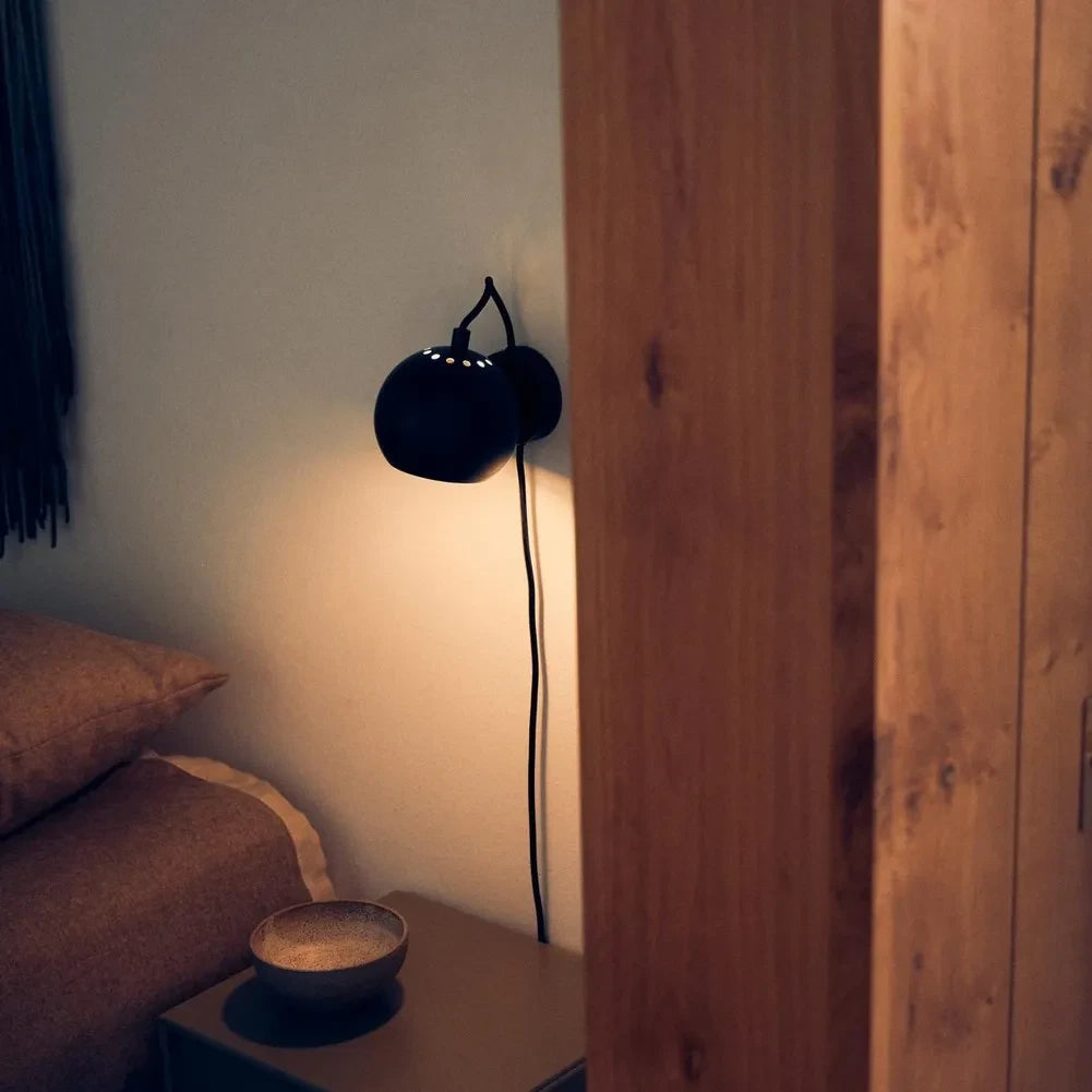 Frandsen - Aplique de pared "Ball", Benny Frandsen | Negro mate