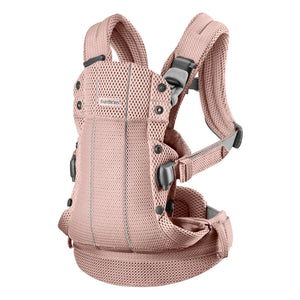 BabyBjörn - Mochila Portabebés Harmony Mesh | Rosa Empolvado