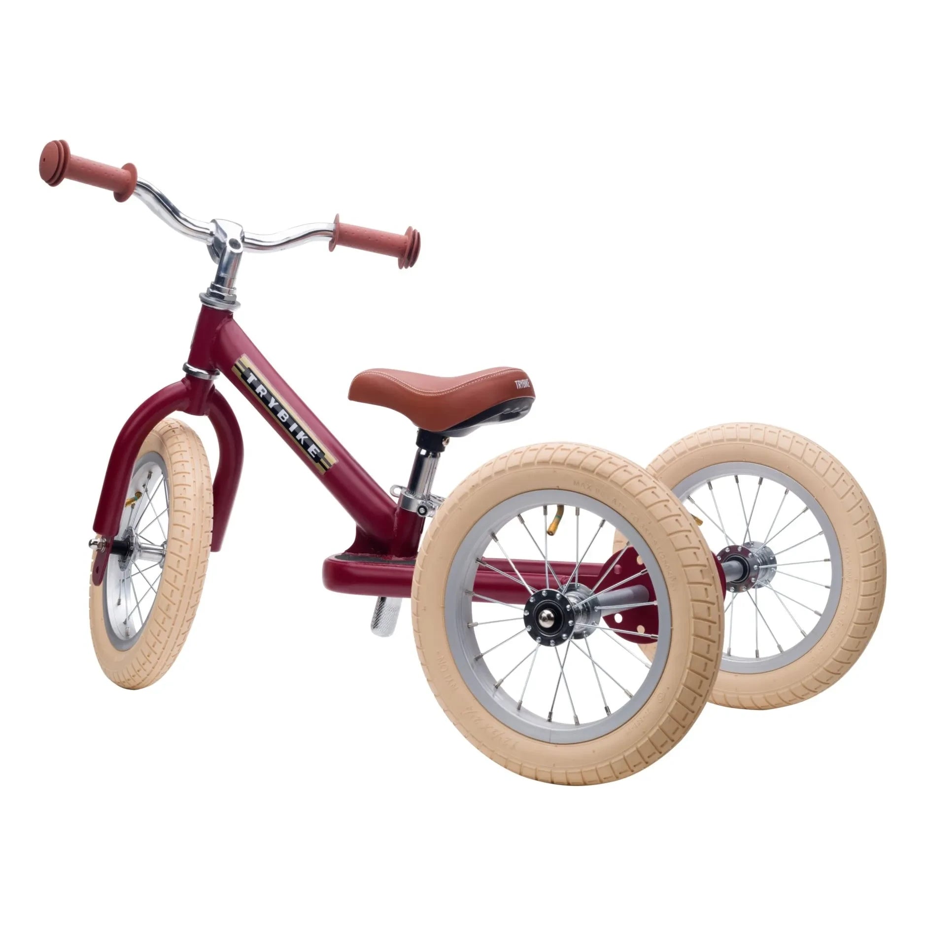 Trybike - Bicicleta de equilibrio - Triciclo | Rojo