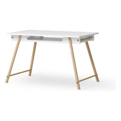 Oliver Furniture - Mesa Camp junior de roble | Blanco