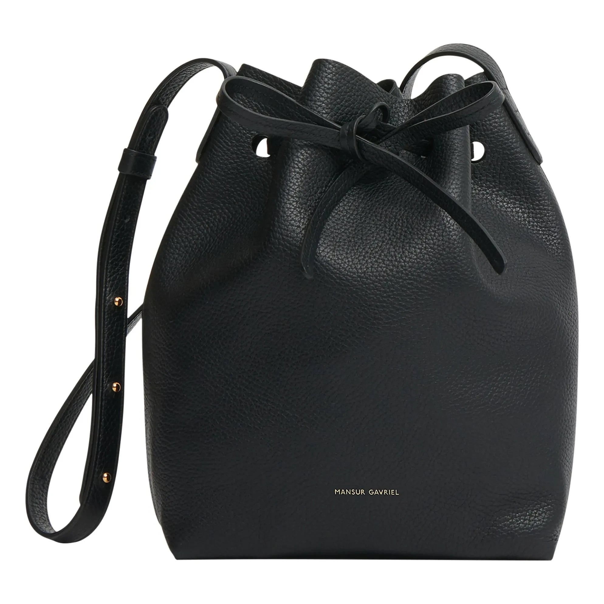 Mansur Gavriel - Bolso Mini Bucket Suave | Negro