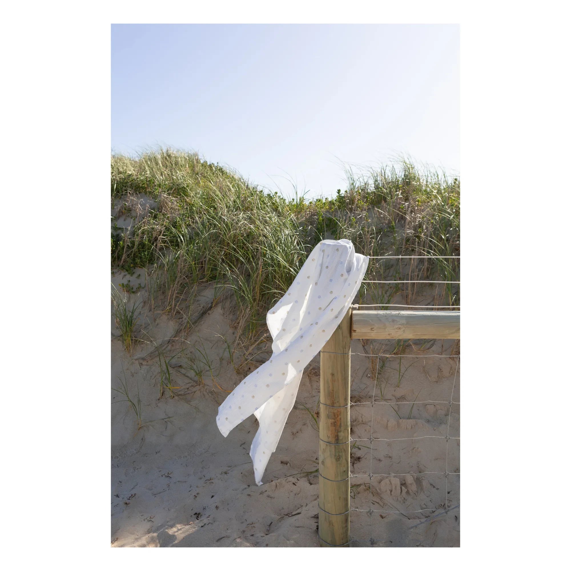 Soft Spot - Pañal de muselina de algodón orgánico Seaside | Seaside