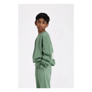Smallable Niño - Sudadera Arlo de algodón orgánico | Caqui