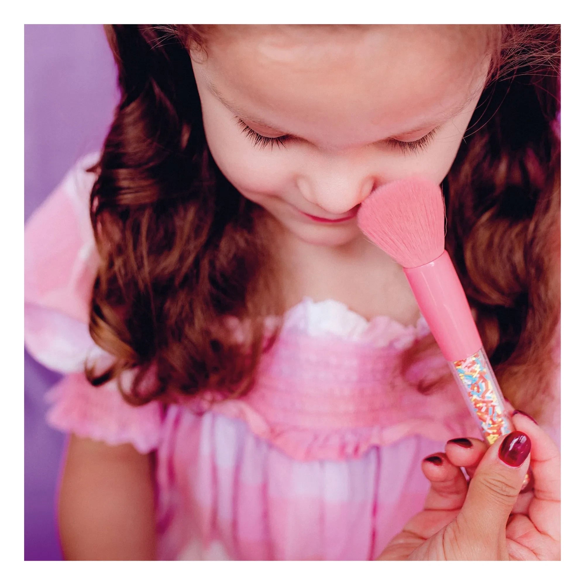 Oh Flossy - Brochas de maquillaje Sprinkle - Juego de 5 | Rosa