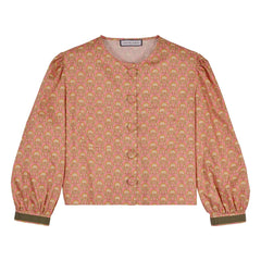 Maria de la Orden - Blusa de algodón Bristol | Melocotón