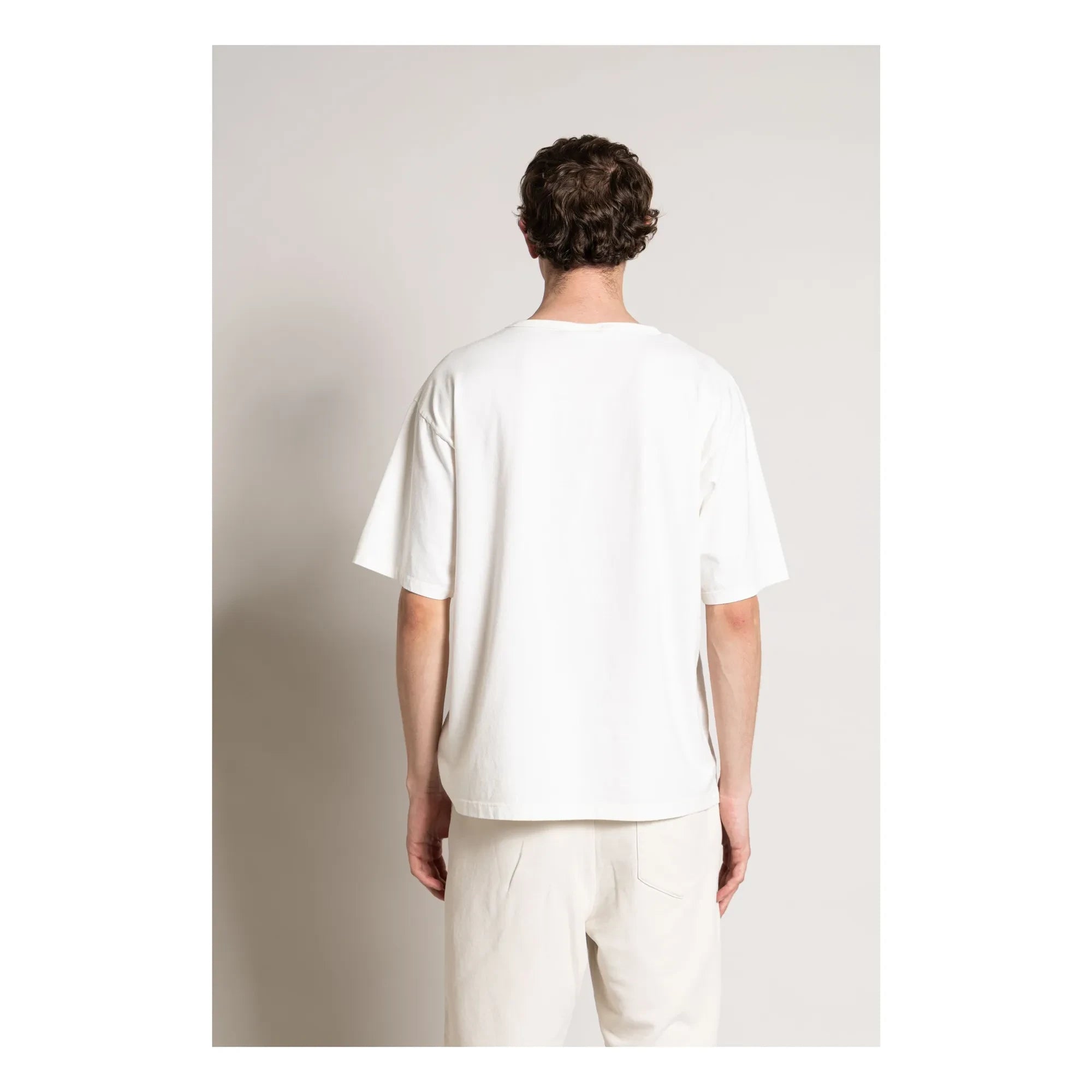Smallable Man - Camiseta Solal de algodón orgánico | Blanco roto