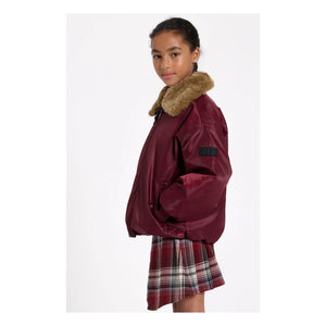 Pan comido - Chaqueta bomber Aria | Berenjena