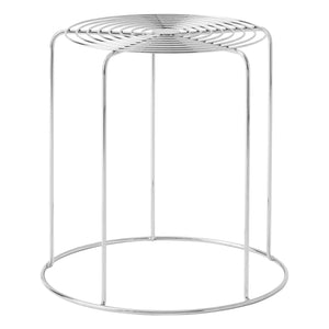 & Tradition - Taburete Wire VP11, Verner Panton | Plata