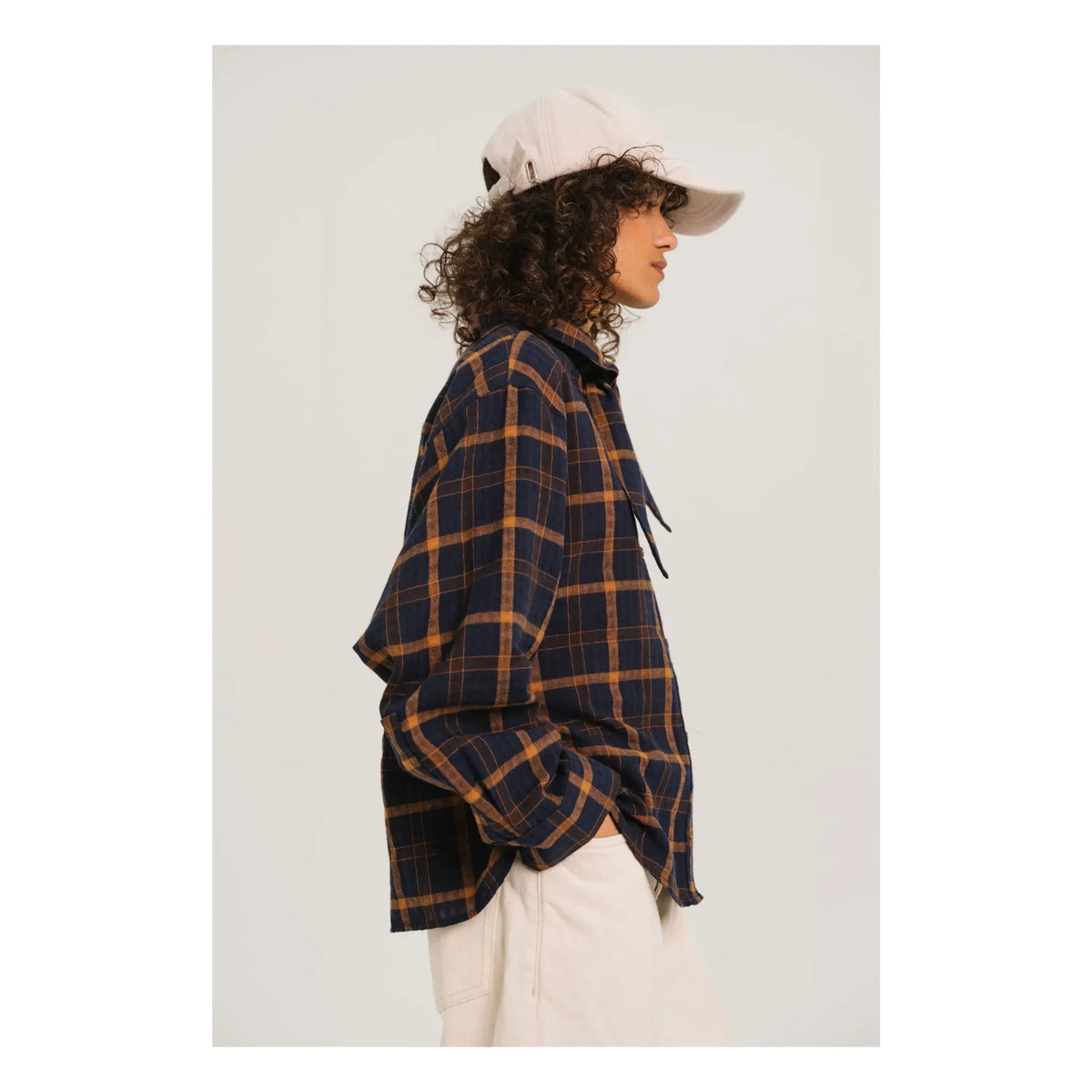 Sacrécoeur - Charlie scarf shirt | Azul Marino