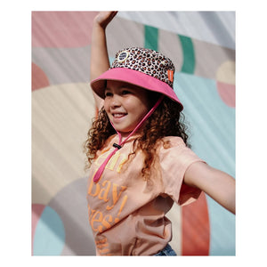 Hello Hossy - Bob Kordon Ajustable Leopardo Fibras Recicladas | Fucsia