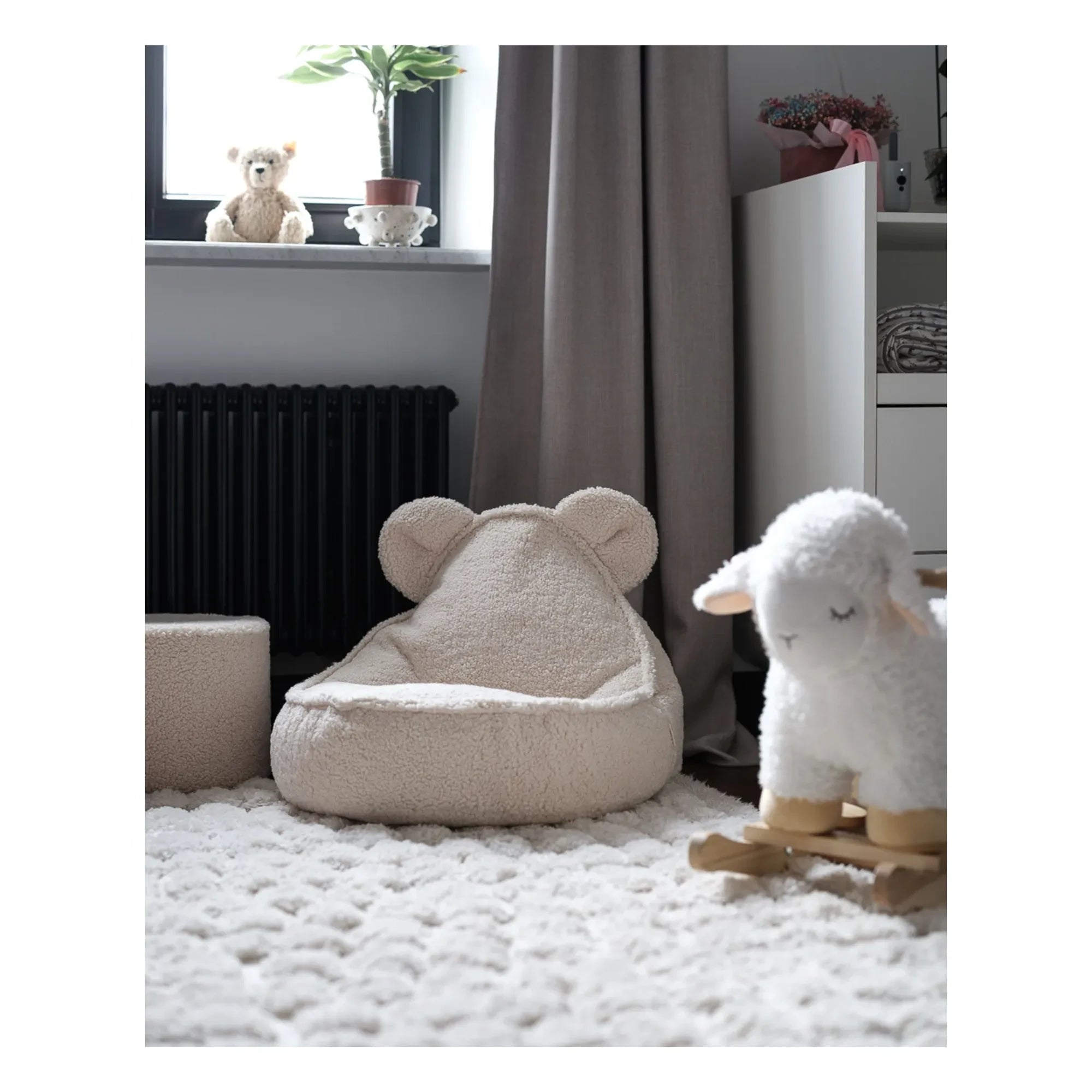 Wigiwama - Sillón Oso de Peluche | Crudo