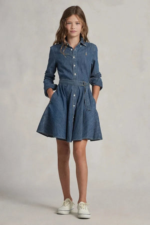 Polo Ralph Lauren - Vestido infantil 140-158 cm