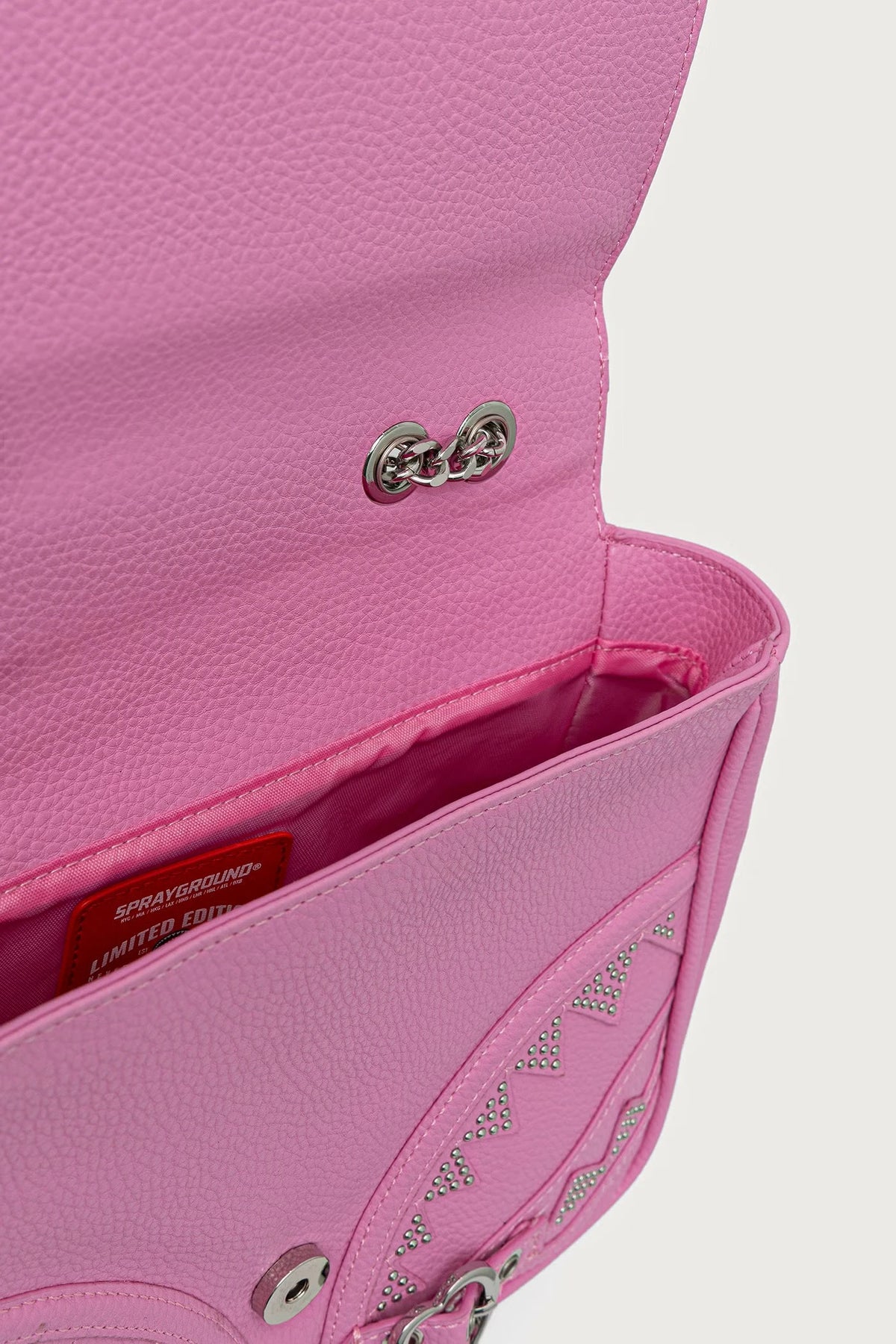 Sprayground - Baby Bear Baddie Bolso bandolera para mujer de piel sintética rosa 910B9571NSZ