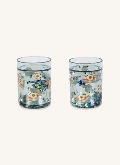 Konges Sløjd - Kick It Glitter Bardaklar - 2'li Set | Yeşil