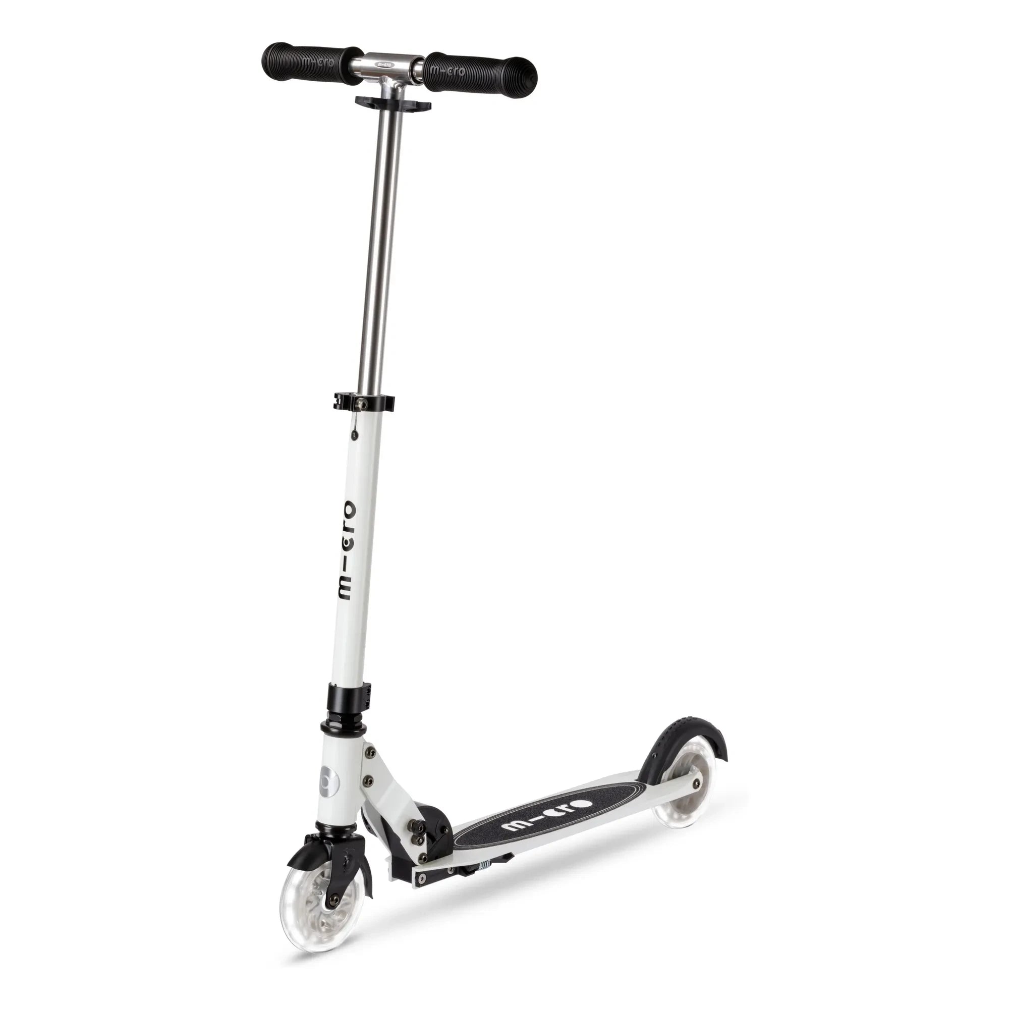 Patinete fosforescente Micro - Sprite LED | Blanco