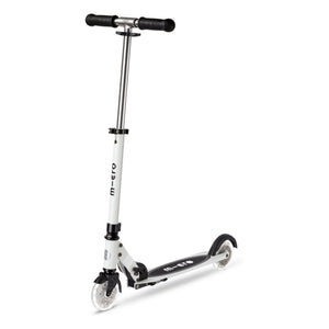 Patinete fosforescente Micro - Sprite LED | Blanco