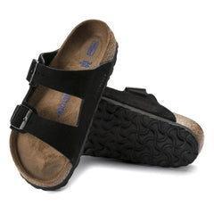 BIRKENSTOCK - Sandalias Arizona de ante y nobuk - Colección adulto | Negro