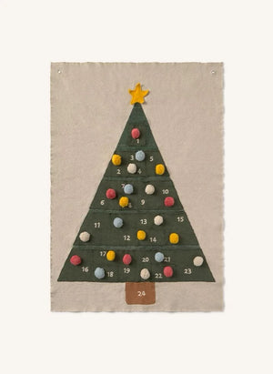Lorena Canals - Calendario de Adviento para Árbol de Navidad | Verde Oscuro