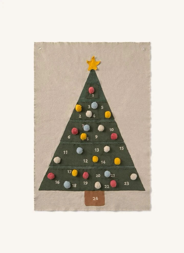Lorena Canals - Calendario de Adviento para Árbol de Navidad | Verde Oscuro