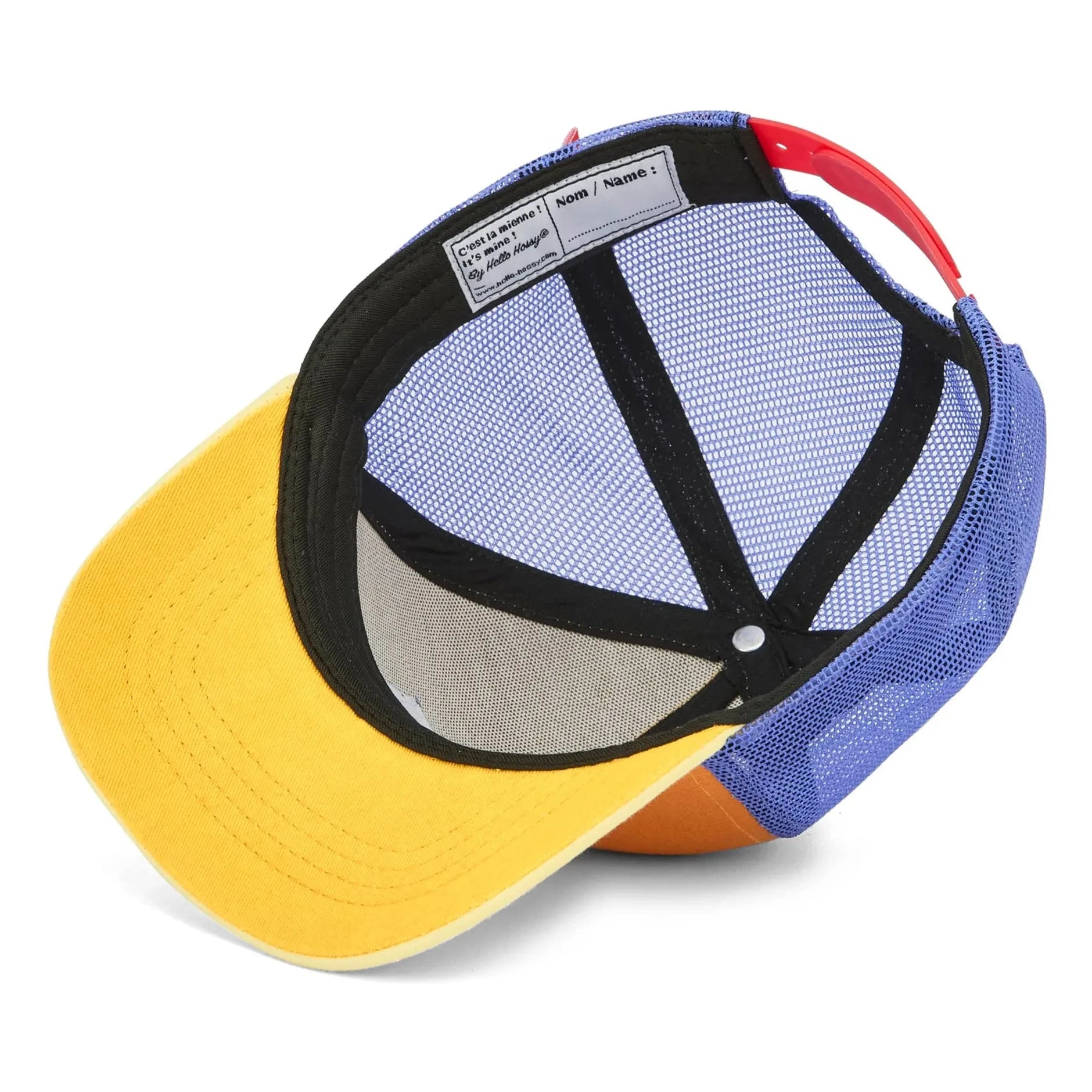 Hello Hossy - Gorra Trucker Mini de Algodón Orgánico con Visera Curva | Camel