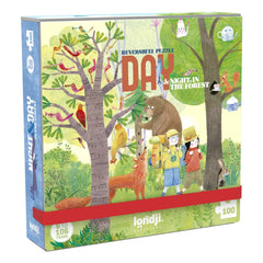 Londji - Puzzle reversible Bosque Día/Noche