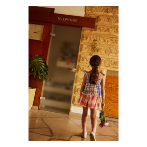 Hello Simone - Pantalones cortos Marlow con cuadros | Rosa