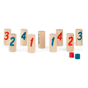 BS Toys - Juego de bolos con mochila