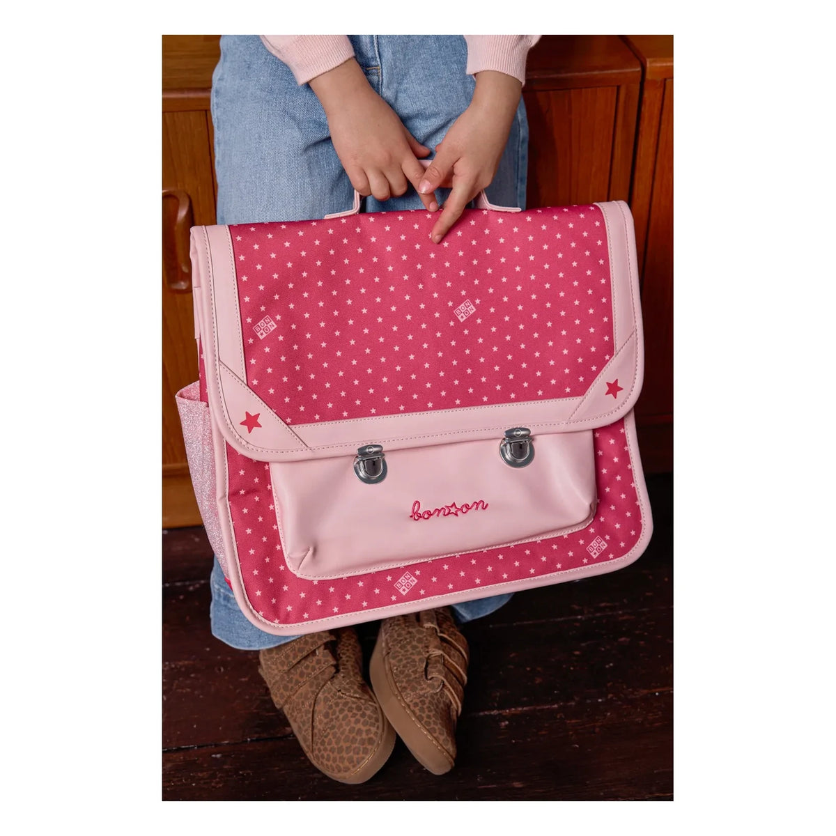 Bonton - Stars Sırt Çantası | Pembe